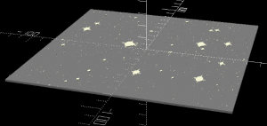 Obrázek reliéfu hvězdokupy M45
