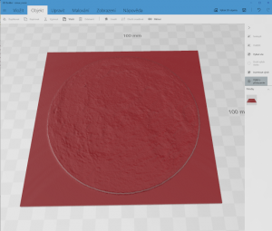 V programu 3D Builder jsem zjistil, že model získaný z Image Litophane obsahuje nemalé množství drobných chyb. 3D Builder tyto chyby umí automaticky opravit.